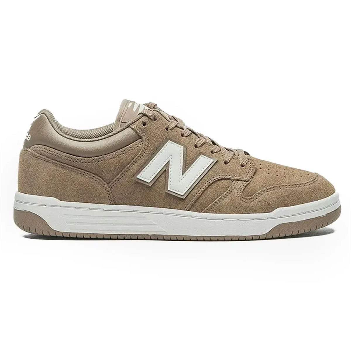 New Balance Tenis NB 480 LOW BB480LKK Marrom Sint